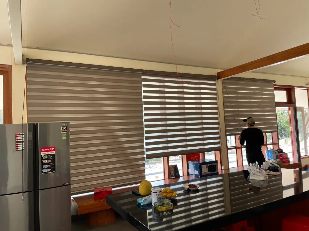 public/projects/Rèm cầu vòng Hàn Quốc cho nhà vườn ở Lâm Hà, Lâm Đồng - 1.webp